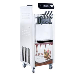 China 3 Flavors Automatic Soft Serve Ice Cream Machine Commercial Icecream Maker for Business wholesale