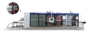 China Pet Fruit Box 850mm Blister Forming Machine Fully Automatic Negative Pressure wholesale