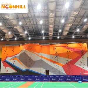China Gym Boulder Climbing Wall Training Adult Kids Rock Climbing Wall For Sports Park wholesale