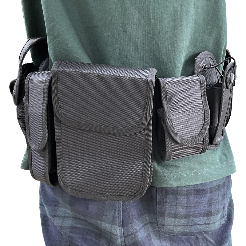 Outdoor Duty Training Belt with Versatile Multi-functional Waist Cover and Polyester