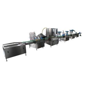 China 130 Bottles / Min 1200ml Automated Filling Machine Aerosol Filling Equipment wholesale