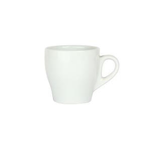 China 220cc Large Porcelain Tea Cup Custom Logo For Restaurant Dishwasher Safe wholesale