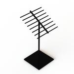 16 Scarfs Hanger Retail Store Clothing Rack With KD Construction
