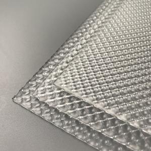 China Prismatic Window Decoration 3mm Embossed Acrylic Sheet wholesale