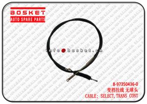 China 8-97350436-0 8973504360 Transmission Control Select Cable For ISUZU NQR 4HG1 wholesale