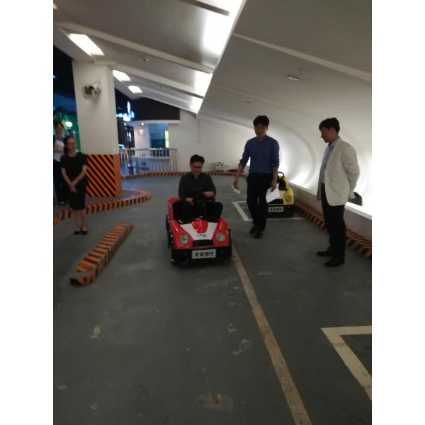 Battery Operated Children'S Driving School Car With Seat Belt And Remote Control