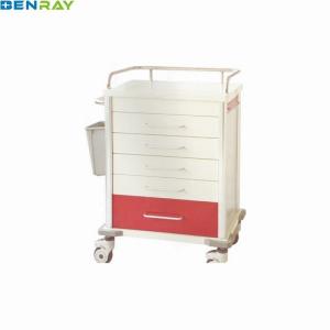 China 645 X 460 X 955mm Steel Emergency Medical Trolley wholesale