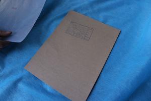China Void Eco Kraft Wrapping Paper Roll Brown Recyclable Virgin Pulp wholesale