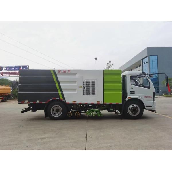 Pure Electric Road Sweeper With High-pressure Water Flushing Function for Airport Road Cleaning