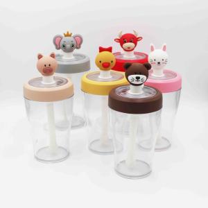 China 430ml Shaker BPA Free kids personalised drink bottle With Straw wholesale