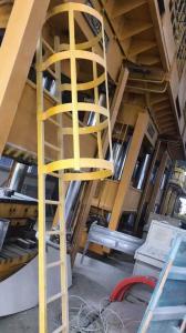 China Customized FRP Products Safe Round Ladder Strong Impact Resistance wholesale
