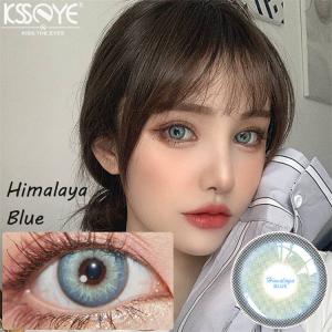 China Ksseye Himalaya Blue Contacts Lens Blue Cosmetic Colored Eye Contact Lens wholesale