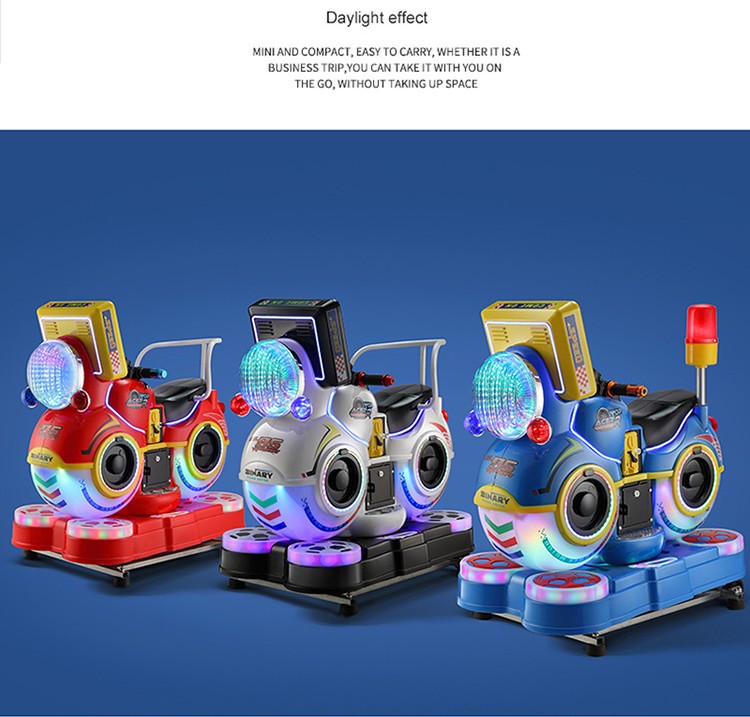 Plug Type US PLUG Custom Kiddy Ride Machine Kids Motorcycle Game Machine 85*51*96cm