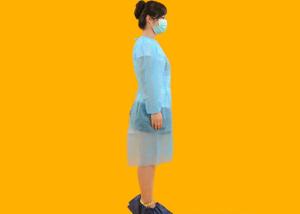China Infection Control Disposable Safety Coveralls Anti - Alcohol For Medical wholesale