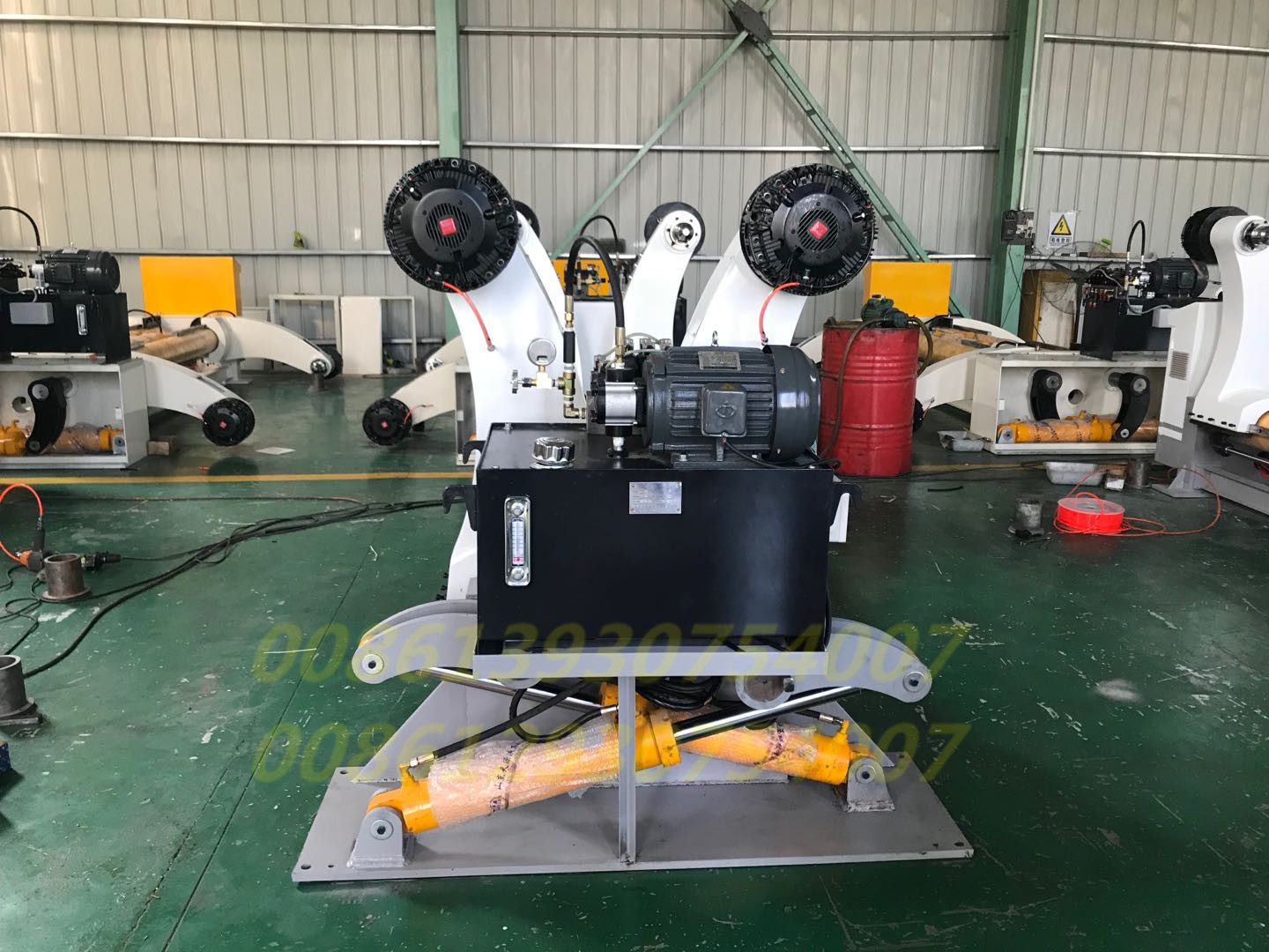 Hydraulic Support Of Corrugated Carton Production Line