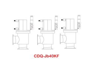 China High Vacuum Angle Valve Flanged Small Leakage Any Mounting Position wholesale