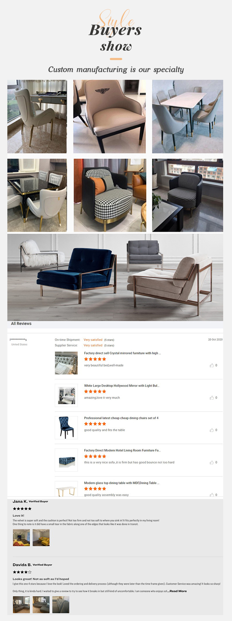 Modern Velvet Arm Leather Chaise Lounge Chair With Ottoman Stool