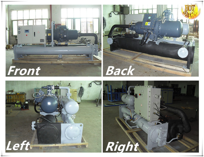 Water cooled industrial water chiller for injection molding machine 80HP
