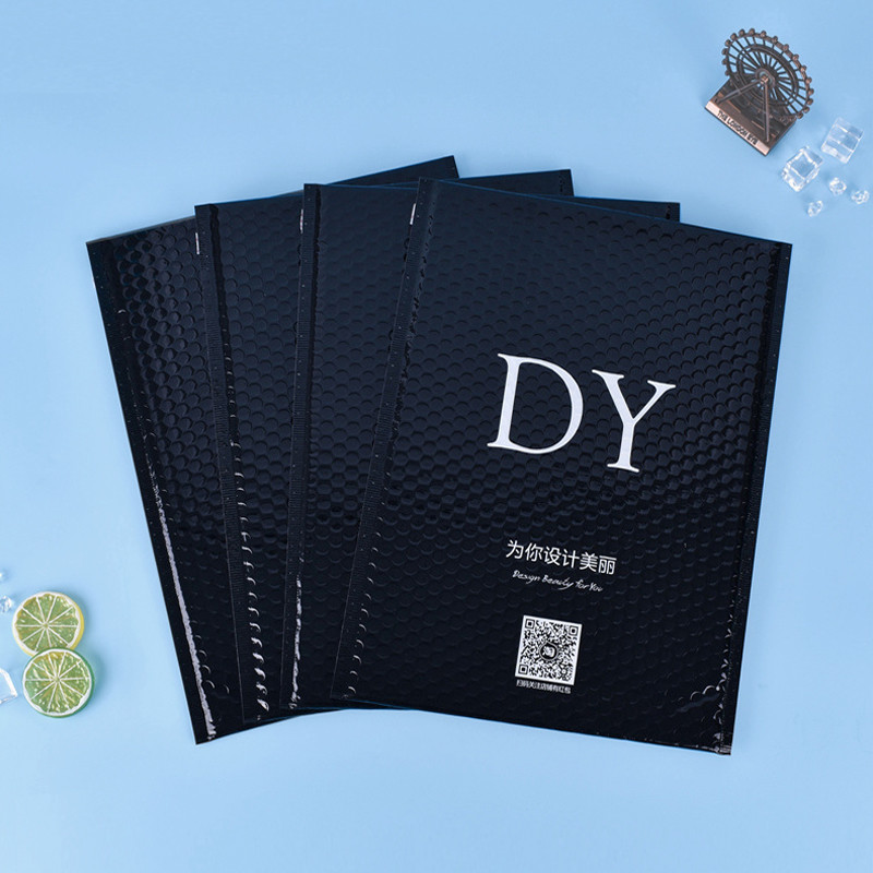 Disposable Air Padded Black Bubble Envelope CDR AI PDF Available