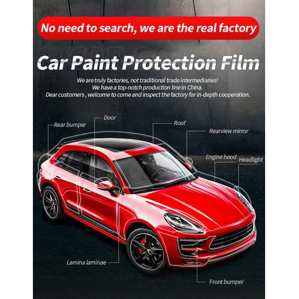 UV99 Self Healing Paint Protection Film TPH PPF 1.52*15m TPU Car Paint Protection Film
