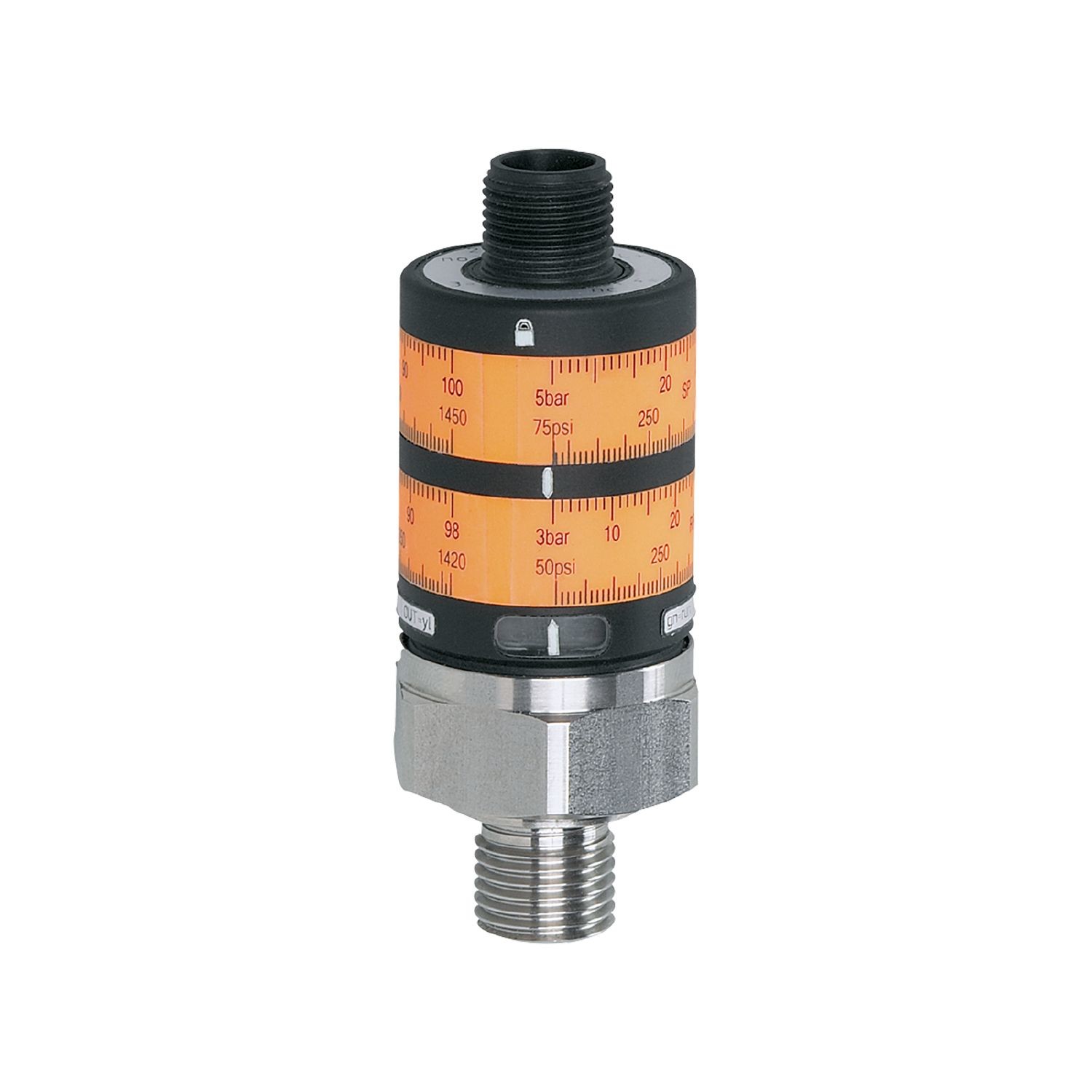 IFM PRESSURE SWITCH WITH INTUITIVE SWITCH POINT SETTING PK6522 PK-100-SFG14-HCPKG/US/ /W