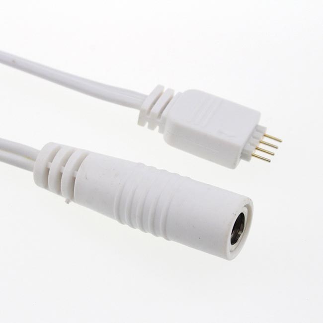 Copper 4cores Led Power Cable 3m RGB Light Bar Extension Cable