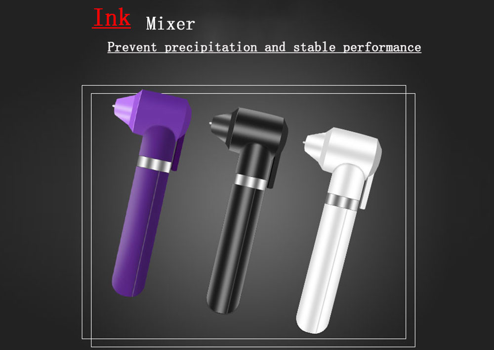 20 g Tattoo Ink Mixer With 4 Mixer Stickes Electric Mini Battery Operated For PMU Microblading Accessories