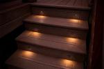 Mini 1W Half Moon Dia26mm Recessed Stair Lights