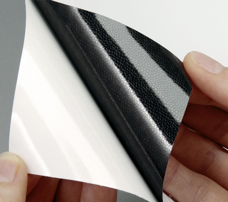 Color Penetration Clear Adhesive Vinyl Roll For Outdoor Promotional Graphics