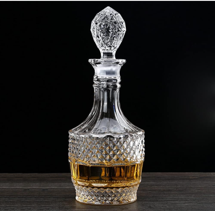 Acceptable Customer's Logo Whisky Glass Bottle for High Flint Liquor and Spirits