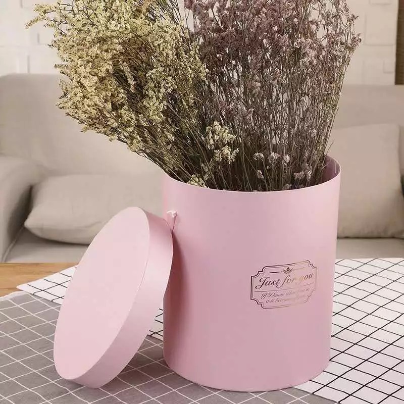Factory Price Sale 4cm Offset Printing Round Flower Paper Boxes