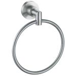 Heavy Duty Bathroom Towel Rings Simple Round Polished 304 Stainless Paper Towel
