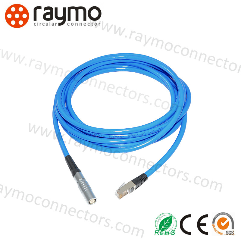 RJ45 To Lemo PHG waterproof circular connector 1B For Video Camera