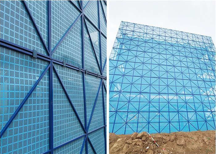 Custom Self Climbing Scaffold System Industrial Safety Screens 1.2X1.8m