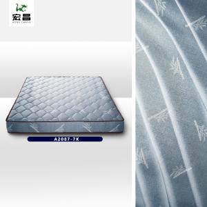 China 70gsm Grey Jacquard Mattress Fabric Good Chemical Resistance wholesale