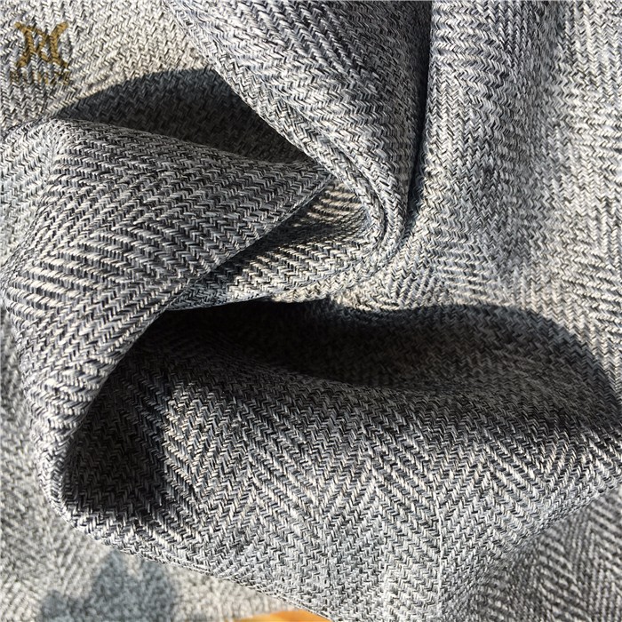 Stain Repellent Imitation Woolen Fabric for Winter Suits in 375D Polyester Cationic