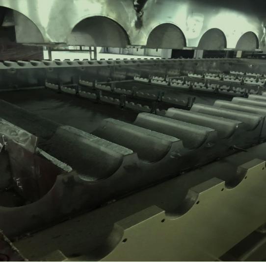Tempered Glass Furnace Car Glass Making Machine Plant