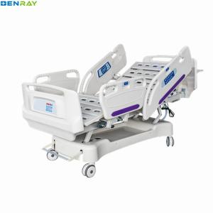 China 5 Function Electric Hospital Bed Battery Weighing Medical Hospital ICU Bed wholesale