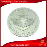 Manufacturer coins euro metal commemorative coin / gold coin 24k