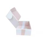 Custom Logo Folded Corrugated Shoe Box Shipping Gift Packing