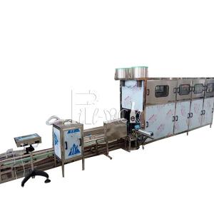 China Belt Conveyor Output 300 BPH Barrel Filling Machine wholesale