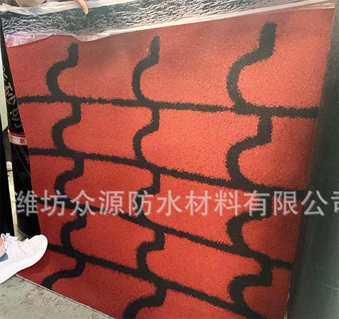 Fish Scale Roof Waterproof Membrane 1m Width 3mm Thickness for Construction Materials