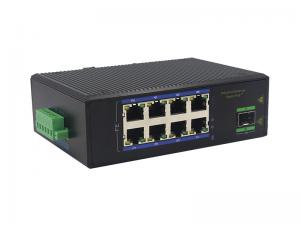 China 8 Port 3W IP40 100Base-TX Fiber Optic Ethernet Switch MSG1108F wholesale