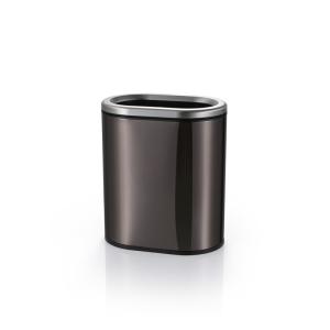 China Rustproof 12L Open Top Stainless Steel Trash Can wholesale