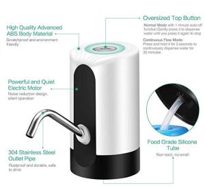 China ABS Material Electric Water Dispenser Pump With 12 Months Warranty wholesale