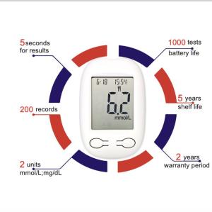 China Wholesale Portable Blood Sugar Test Meter BGM-102 wholesale
