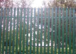 CE Assault Resistant 1.8m Steel Palisade Fencing Long Lasting