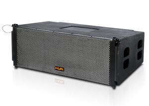 China Dual 12&quot; black Active Line Array Speakers wholesale