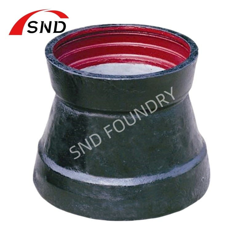 DI Double Socket Reducer Pipe Fittings EN545 PN16 With T Type And K Type