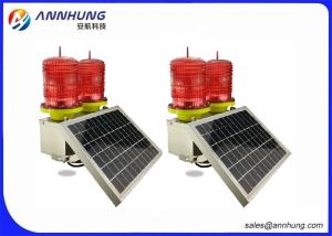 China LED Red Flashing Solar Aviation Obstruction Light for Aircraft Warning wholesale